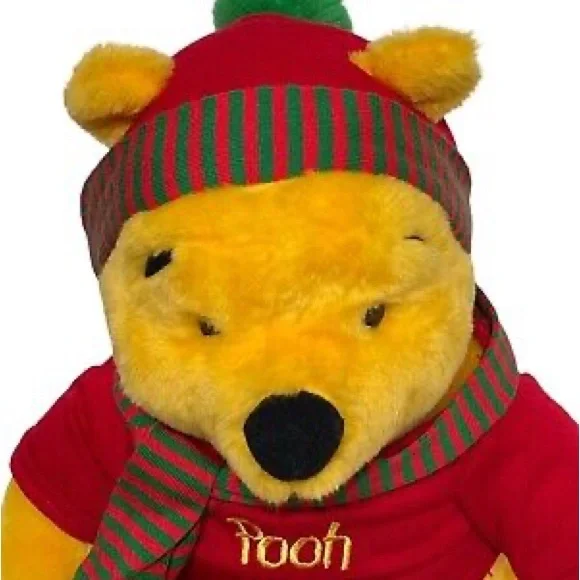 *HP*Disney Winnie The Pooh Bear Plush Mattel - Picture 3 of 9